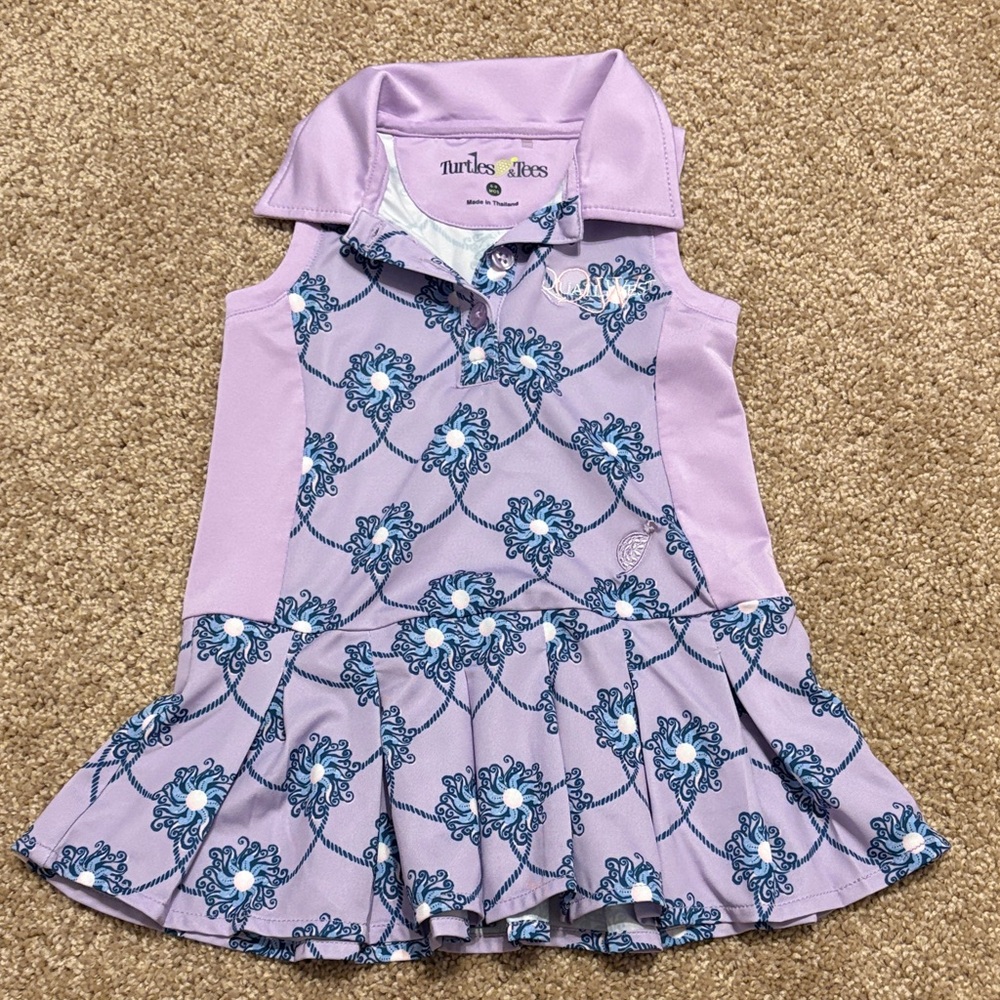 Turtles & Tees Baby golf dress